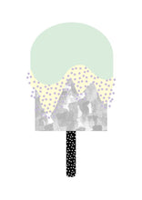 Load image into Gallery viewer, Minty Ice Lolly Print
