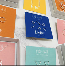 Load image into Gallery viewer, Indi + Will X Lee:Lie  - collaboration - Shapes Stud Mix
